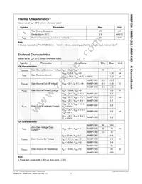 MMBF4392 Datasheet Page 3