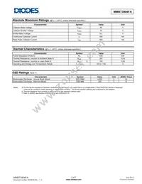 MMBT3904FA-7B Datasheet Page 2