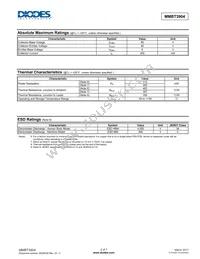 MMBT3904FZ-7B Datasheet Page 2