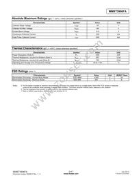 MMBT3906FA-7B Datasheet Page 2