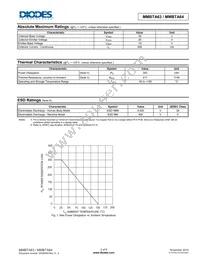 MMBTA63-7 Datasheet Page 2