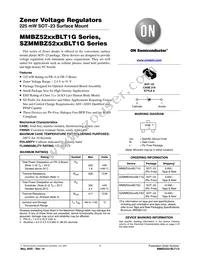 MMBZ5264BLT1G Datasheet Cover