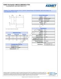 MMC16.5685K50C31TR24 Datasheet Cover