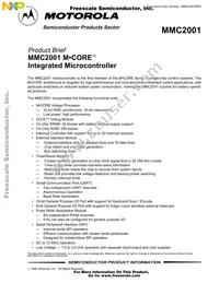 MMC2001HCAB33B Datasheet Cover