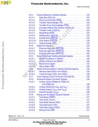 MMC2107CFCAF33 Datasheet Page 9