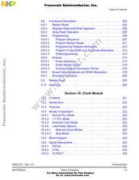 MMC2107CFCAF33 Datasheet Page 13