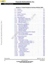 MMC2107CFCAF33 Datasheet Page 20