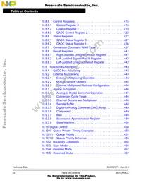 MMC2107CFCAF33 Datasheet Page 22