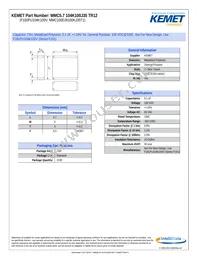 MMC5.7104K100J35TR12 Datasheet Cover