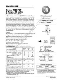 MMDF2P02ER2G Datasheet Cover