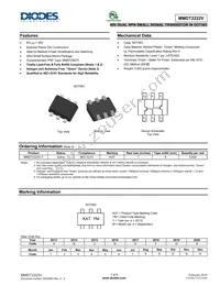 MMDT2222V-7 Datasheet Cover