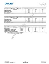 MMDT2227-7 Datasheet Page 2