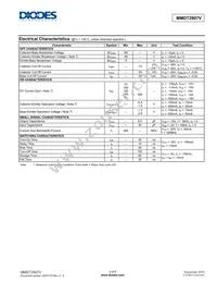MMDT2907V-7 Datasheet Page 3