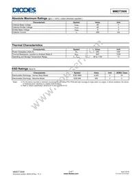 MMDT3906-7-F Datasheet Page 2