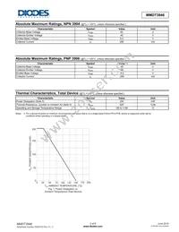 MMDT3946-7 Datasheet Page 2