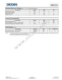 MMDT4124-7-F Datasheet Page 2