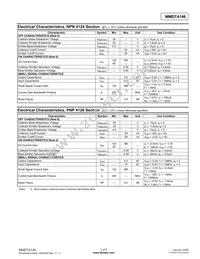 MMDT4146-7 Datasheet Page 2