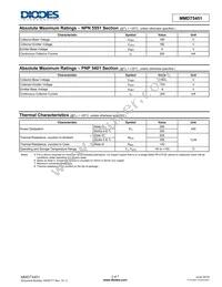 MMDT5451-7 Datasheet Page 2