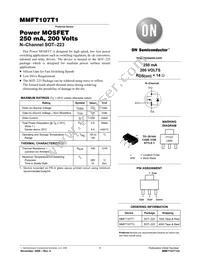 MMFT107T1 Datasheet Cover