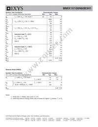 MMIX1X100N60B3H1 Datasheet Page 2