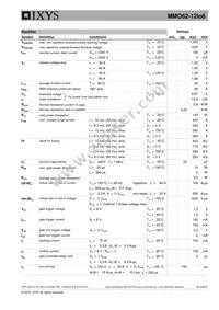 MMO62-12IO6 Datasheet Page 2