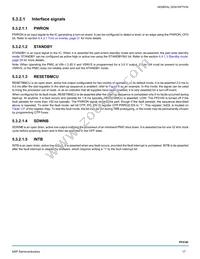 MMPF0100F3ANES Datasheet Page 17