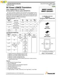 MMRF1304GNR1 Datasheet Cover