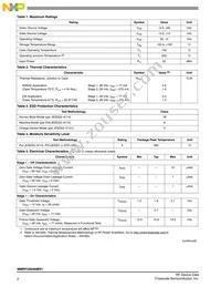 MMRF2004NBR1 Datasheet Page 2