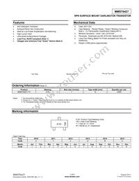 MMST6427-7 Datasheet Cover