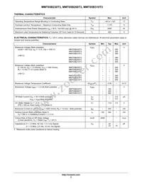 MMT05B310T3G Datasheet Page 2