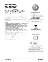 MMT10B310T3G Datasheet Cover