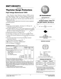 MMT10B350T3G Datasheet Cover