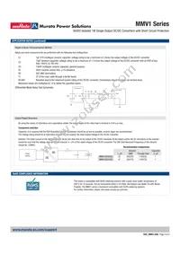 MMV1S0505SC Datasheet Page 4