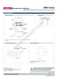 MMV1S0505SC Datasheet Page 5