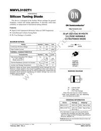 MMVL3102T1G Datasheet Cover