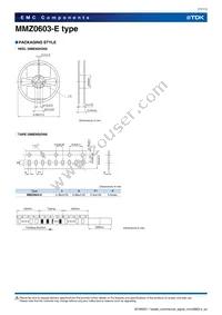 MMZ0603S601ET Datasheet Page 11