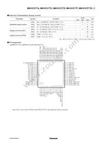 MN101CF77GXN Datasheet Page 2