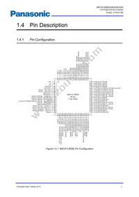 MN101LR05DXW Datasheet Page 11