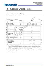 MN101LR05DXW Datasheet Page 19