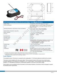 MNS2-9-IN-MA-020 Datasheet Page 3