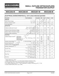 MOC207R1M Datasheet Page 3
