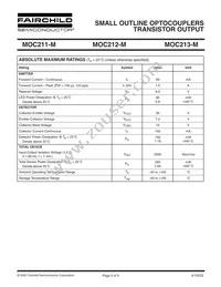 MOC213R1VM Datasheet Page 2