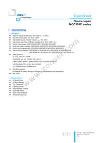 MOC3052M Datasheet Page 2