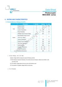 MOC3052M Datasheet Page 5