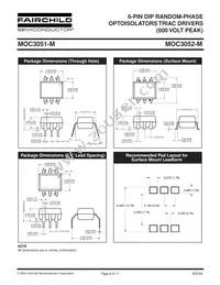 MOC3052TM Datasheet Page 8