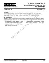 MOC3052TM Datasheet Page 11