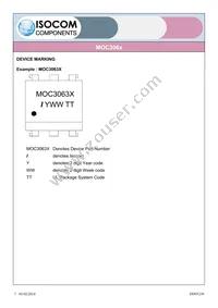 MOC3060X Datasheet Page 7