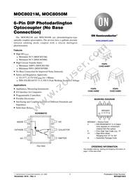 MOC8021SM Datasheet Cover
