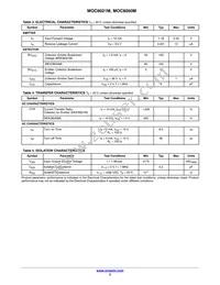 MOC8021SM Datasheet Page 3