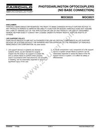 MOC8021W Datasheet Page 5
